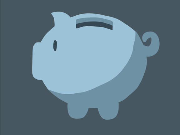 Illustrerad spargris