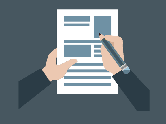 Illustrerad bild på offert